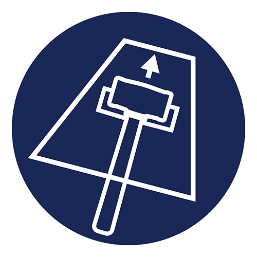 Apply Preasure Using Roller