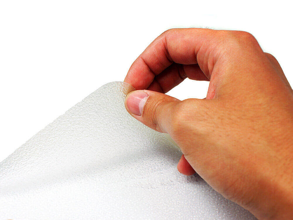 Clear coarse resilient non-skid tape now available