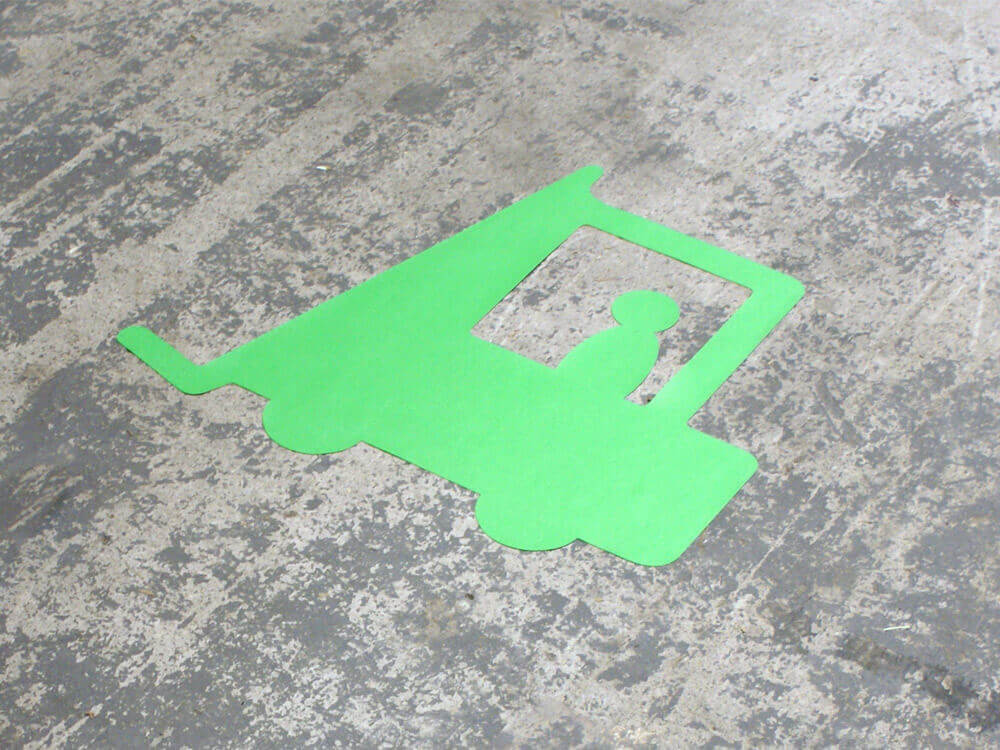 PermaRoute Floor Signs and Markers