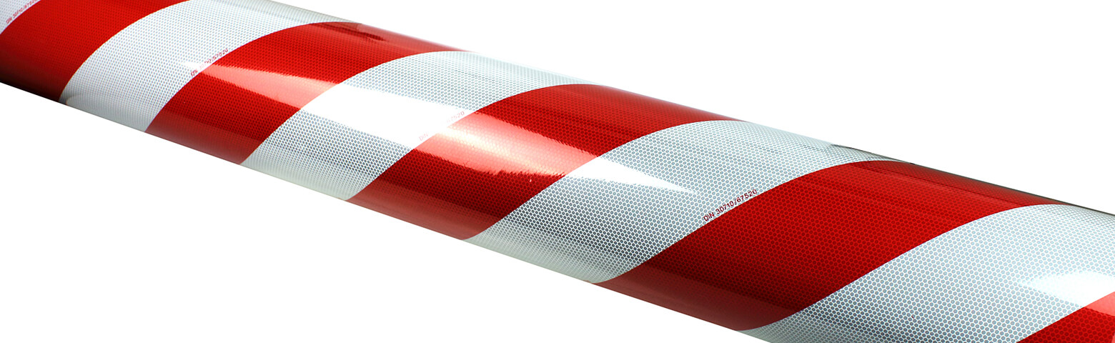 Reflective Tape Red and White